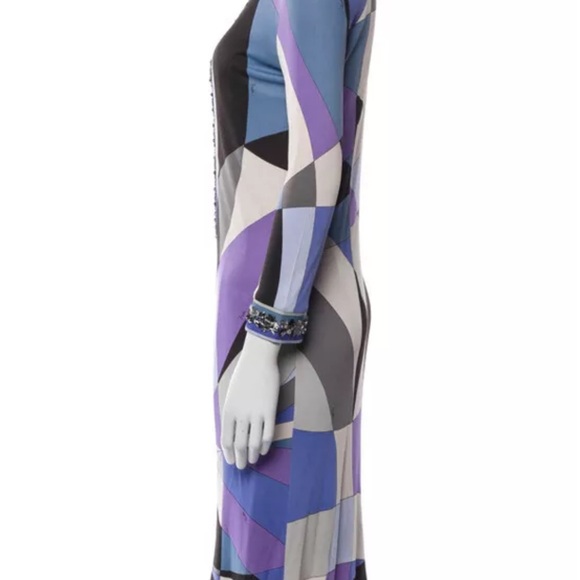 Emilio Pucci midi dress size 40 IT Small - Picture 5 of 8